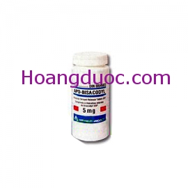 Viên nén giải phóng chậm Apo-Bisacodyl-5mg